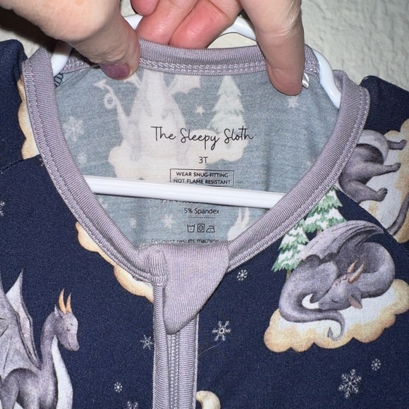 Like New Sleepy Sloth Bamboo Zippy - Picture 4 of 4